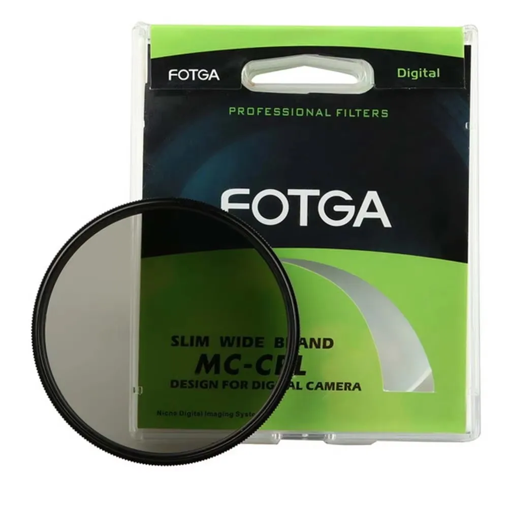 

FOTGA Super Slim Multi-Coated MC CPL Circular Polarizing Lens Filter 37/40.5/43/46/49/52/55/58/62/67/72/77/82/86mm Filter