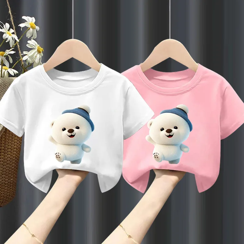 New Children\'s T-shirt Short-sleeved Summer Thin Men\'s and Women\'s  Compassionate Baby Half-sleeved Summer Clothing Wholesale