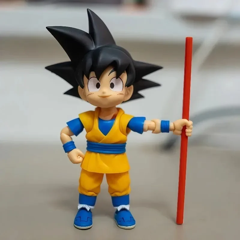 100% Original Bandai SHFiguarts Mini Son Goku Dragon Ball Daima Action Figure Desktop Ornament Collect Decor Hobby Gift view 3