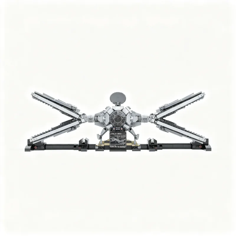 2359pcs MOC Outland TIE Fighter fobsw001 Force of Star Battle Model Building blocks Architecture toy Christmas gifts Brick Kids view 4