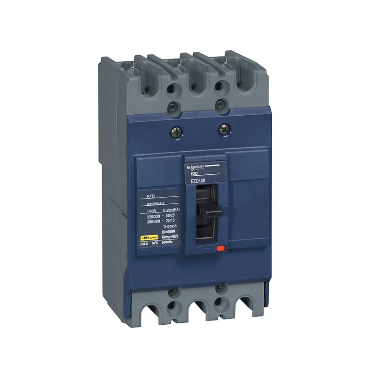 

EZD100E TM20D Circuit Breaker - 3P/ 3D EZD100E3020N EZD100E-20A 3P | 100A | 20A | 25KA