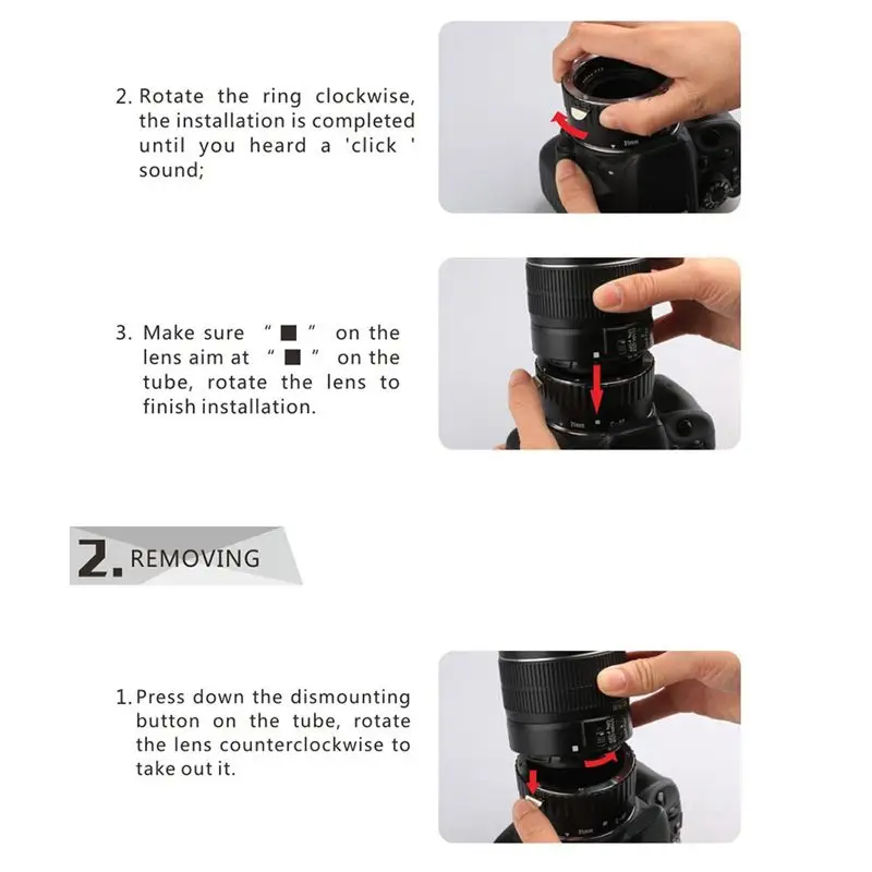 【SPECIAL OFFER】N-AF-A Auto Focus Macro Extension Tube Ring for D90 D3000 D3100 D3200 D5000 D5100 D5200 D7000 D7100 Camera DSLR