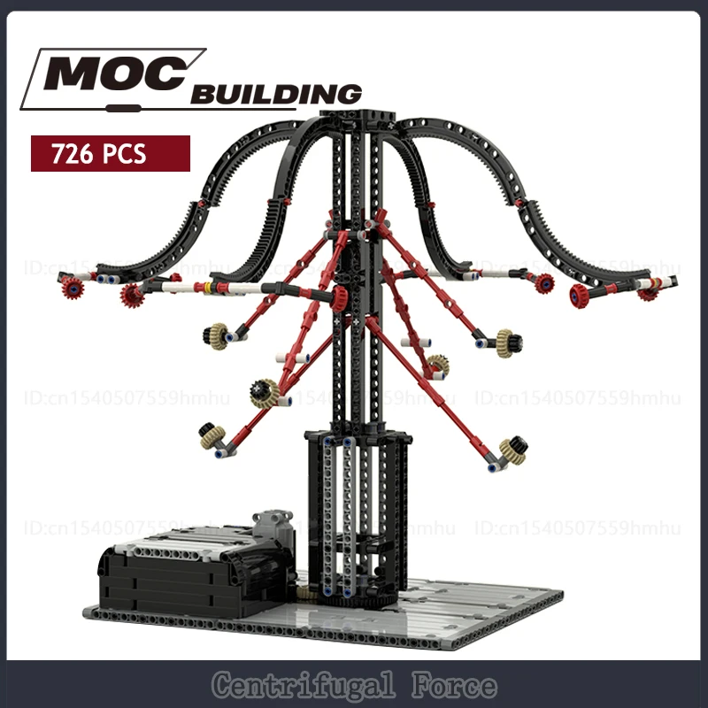 

Модуль GBC, Центробежная сила, мощная машина Moc, строительные блоки, технология, кирпичи, головоломка, развивающая модель, игрушки, рождественские подарки