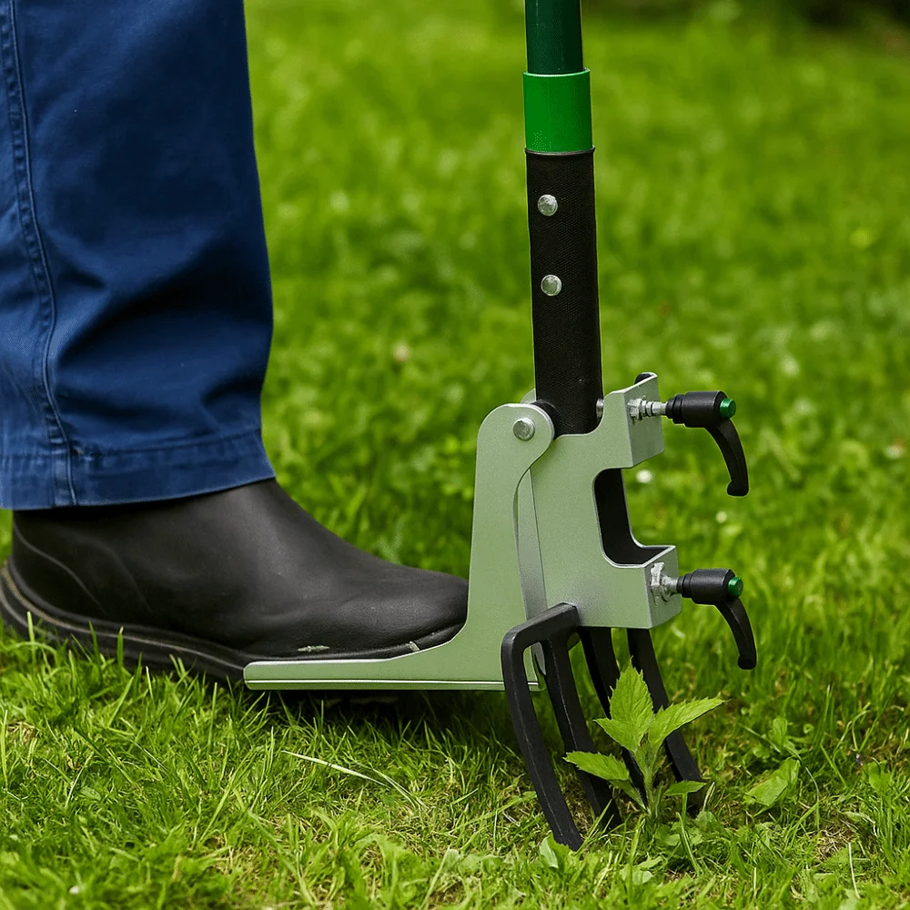 

Efficient Design Foot-Operated Weed Puller Precision Tool Easy Root Removal Step-on Weed Removal Aid Foot-Press Mechanism