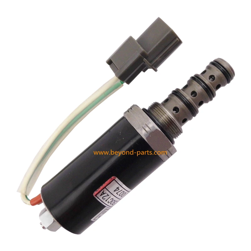 SK200-2 SK200 II أجزاء حفارة المشي الملف اللولبي صمام YN35V00004F2 KDRDE5K-20/30C12A-101 30C12A-101