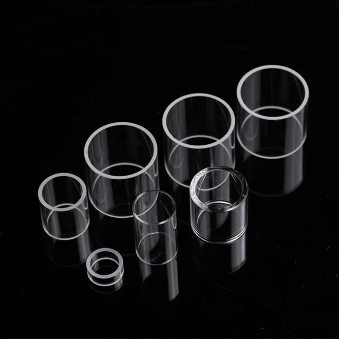 Heat Resistance Fused Silica Quartz Glass Test Tube for Lab or Industry