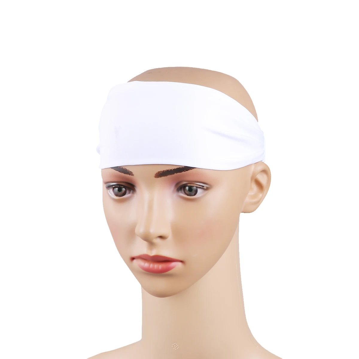 

2 pcs Fitness Hairband Polyester Sports Sweatbands for Yoga Running Make Up SPA Headbands Elastic Painting Pattern