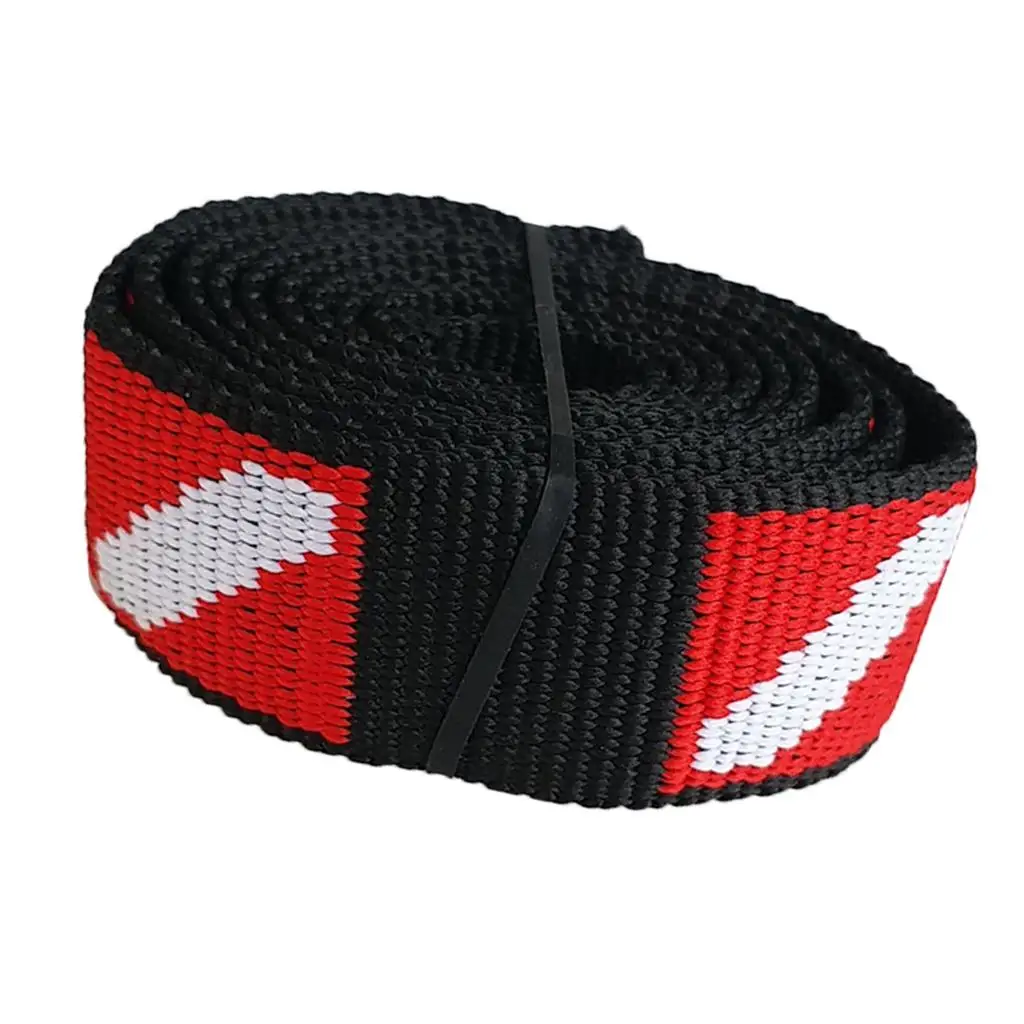 Lightweight Dive Flag Scuba Diving Webbing Diving Waist Belt DIY Craft 2.5cm