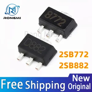 20PCS 2SB772 SOT89 B772 SMD SOT-89 2SD882 D882 TRANSISTOR PNP DE PUISSANCE MOYENNE 12 meilleures ventes d882 - No 10