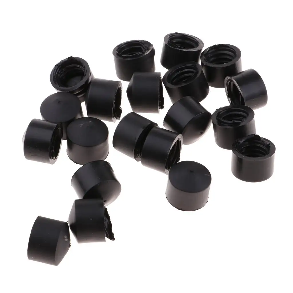 

3x 2 Replacement Cups Skateboard Longboard Accessories Tube Choices Black