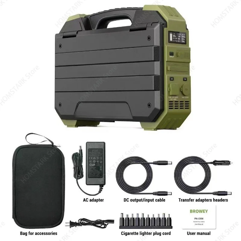 600W‑1000W Portable Solar Power Station EU US Standard High Capacity Generator for Outdoor Emergency Off‑Grid Use