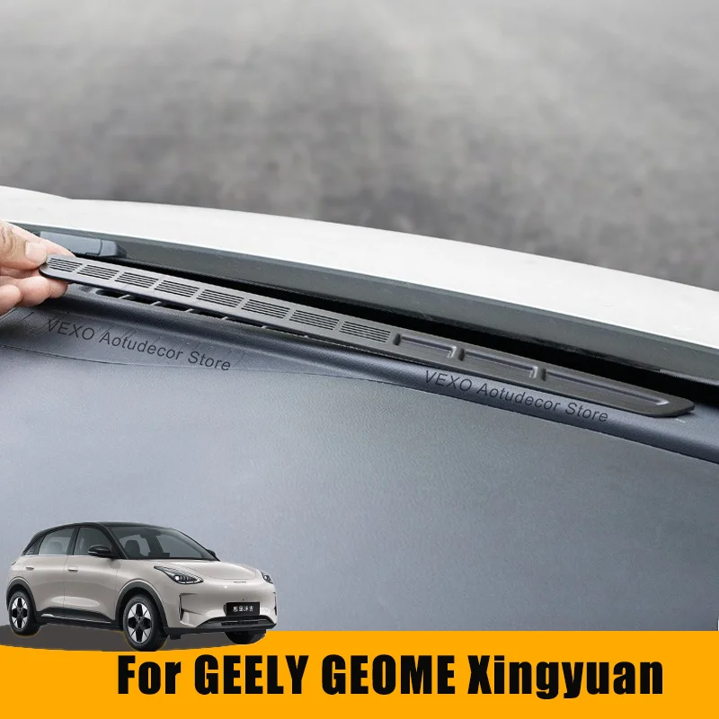 

Для Geely EX2 Proton eMas 5 Geome 2025 2026 автомобильный центральный инструмент управления, розетка, защитная крышка, наклейки на вентиляционное отверстие на приборной панели