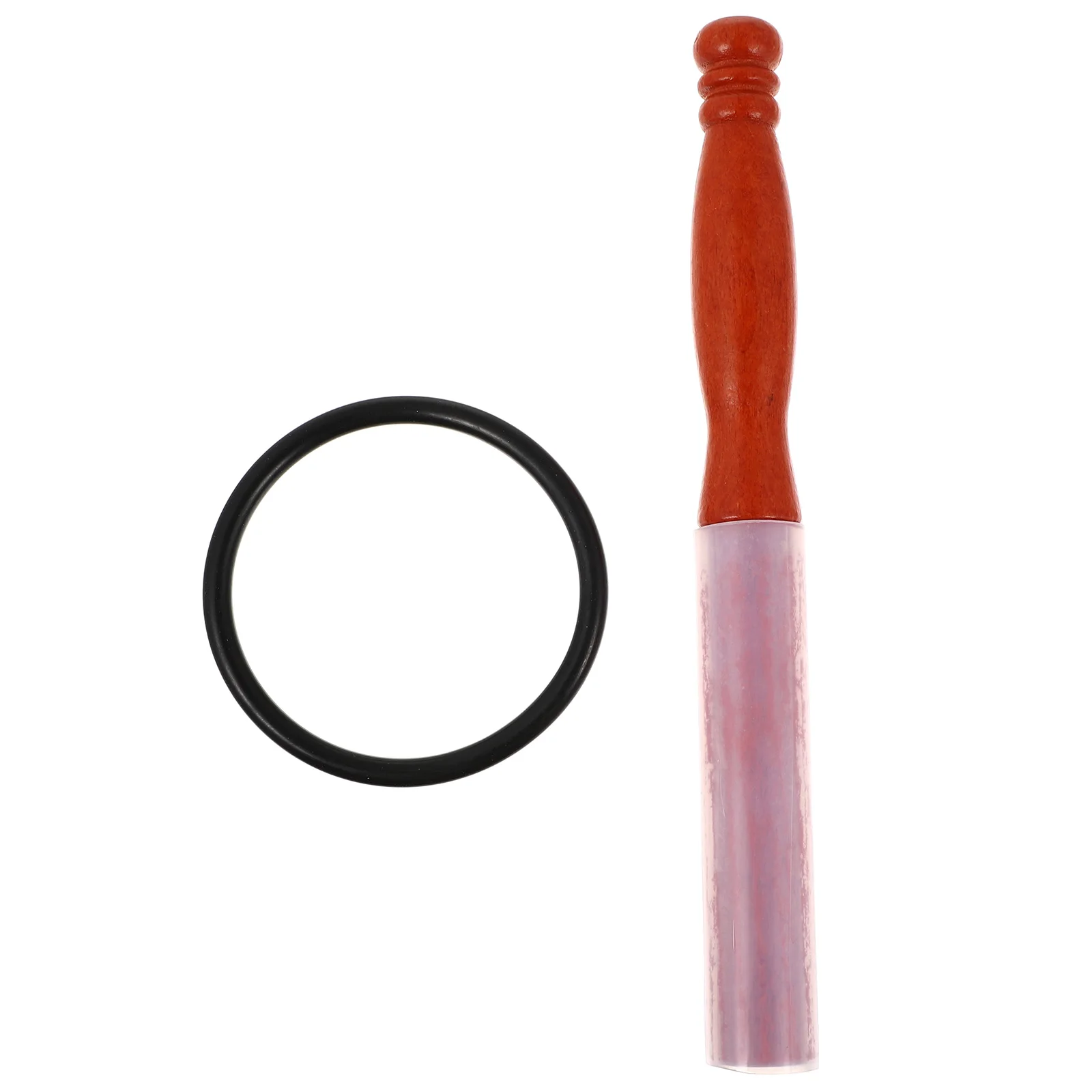 

Crystal Singing Bowl Percussion Stick Anti-Slip Handle Rubber For Sound Therapy Instruments Buddha Music Accessories Home