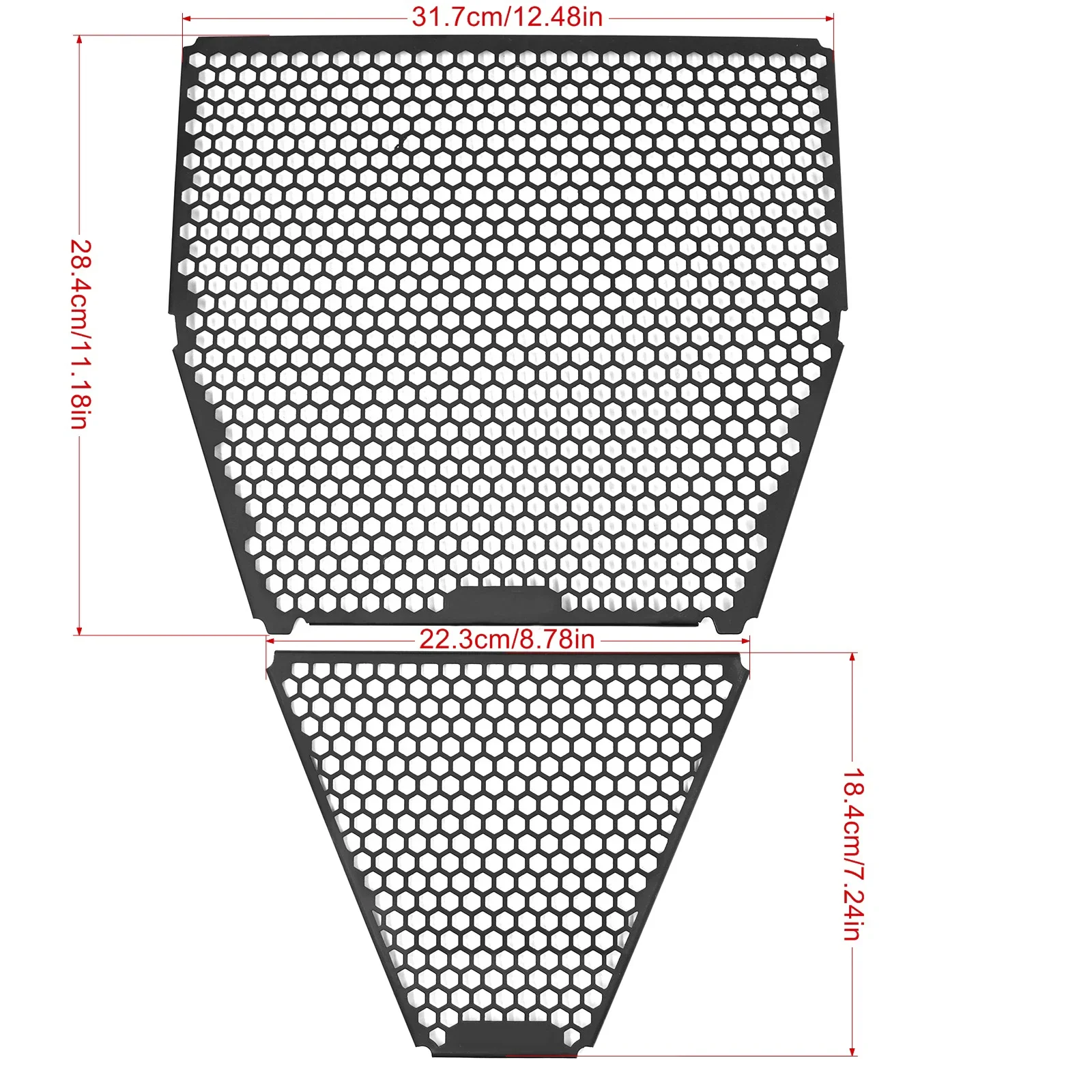 For Ducati Panigale V4 S V4 R V4R V4S Streetfighter V4 2018-2023 Motorcycle CNC Radiator Grille Guard Cover Oil Cooler Protector