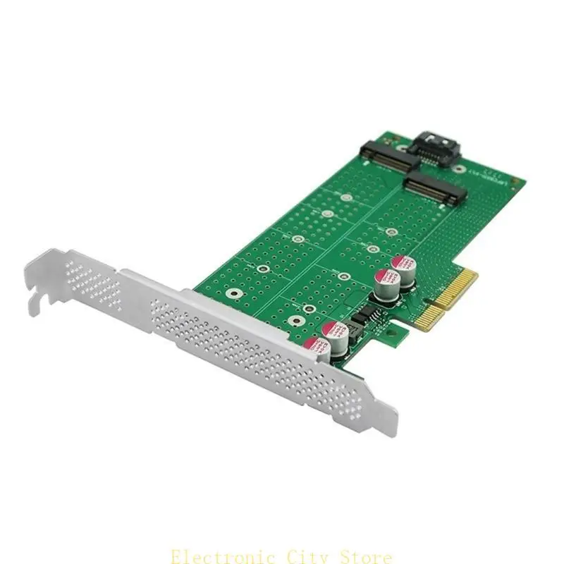 

Высокая скорость PCIEX4 до M.2 NVME & NGFF SSD CARD Expansion Card для улучшения хранения сильная стабильность, широкая HU8D