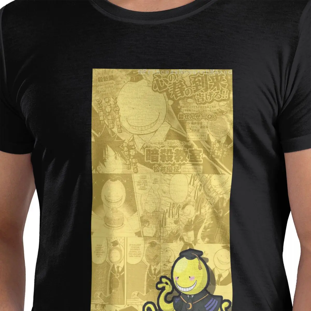 

Класс убийства Octopus Koro Sensei футболка из 100% хлопка мужские модные футболки мужские с круглым вырезом с коротким рукавом S-6XL