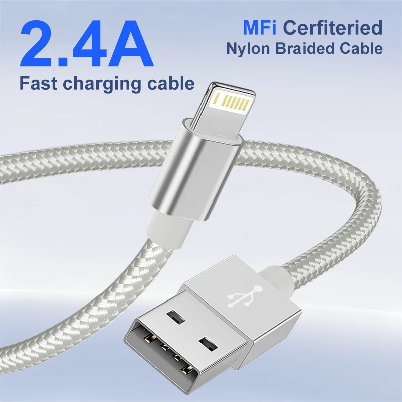 Grey Usb To Lightni…