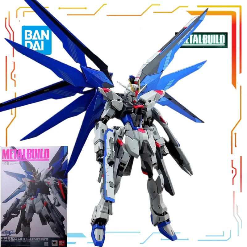 

Bandai Original METAL BUILD Mech Finished Products Series ZGMF-X10A Free Gundam Action Figure Model Toys Model Gifts for Boys