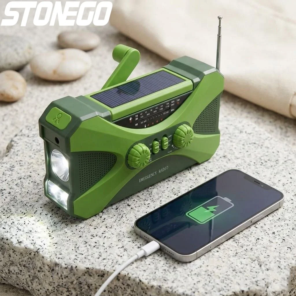 torcia-led-portatile-con-radio-solare-a-manovella-power-bank-ricaricabile-da-10000mah-doppio-altoparlante-luce-di-emergenza-e-allarme-sos