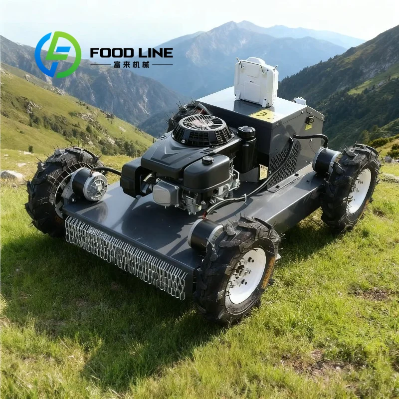Rc Lawn Mower Robot Snow Plow Snow Blade Lawn Mower Crawler Zero Turn Remote Mini Smart Robot Lawn Mower
