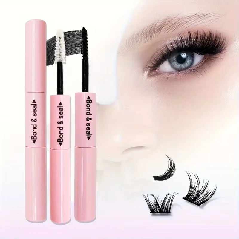 2-In-1 Lash Bond And Seal in 1 Pack, Waterproof And Quick-Drying, 72 Hours Long-Lasting, Easy to Use, Comfortable Application To