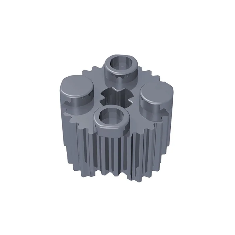 50 Stück 92947 Runde 2 x 2 Achsloch-Gittersteine, Sammlerstücke, Modulare GBC-Spielzeuge für technische MOC-DIY-Bausteine, kompatibel – Detail 7