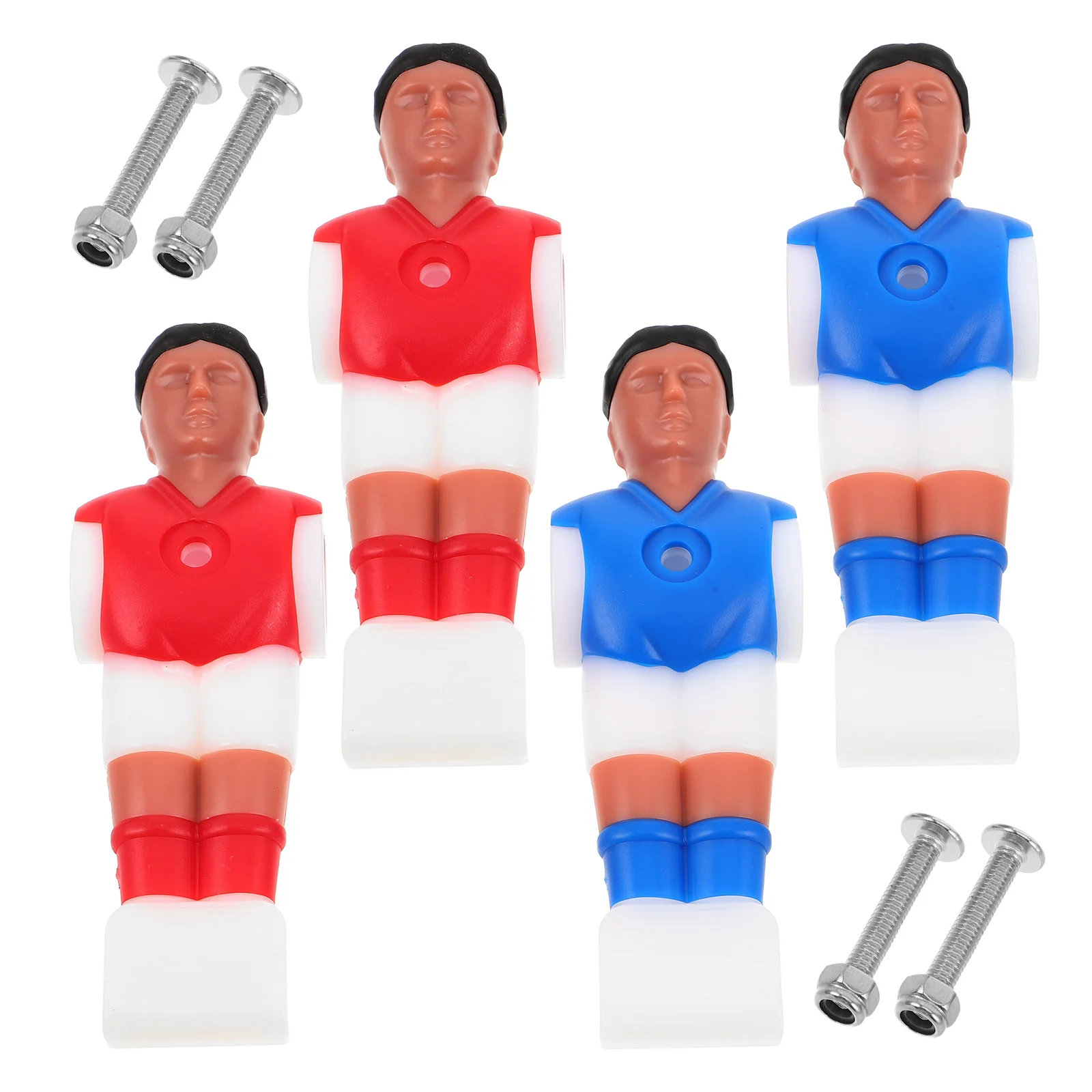 

2 Sets Foosball Replacement Players Foosball Table Parts Plastic Table Football Player Figures Home Office Team Building