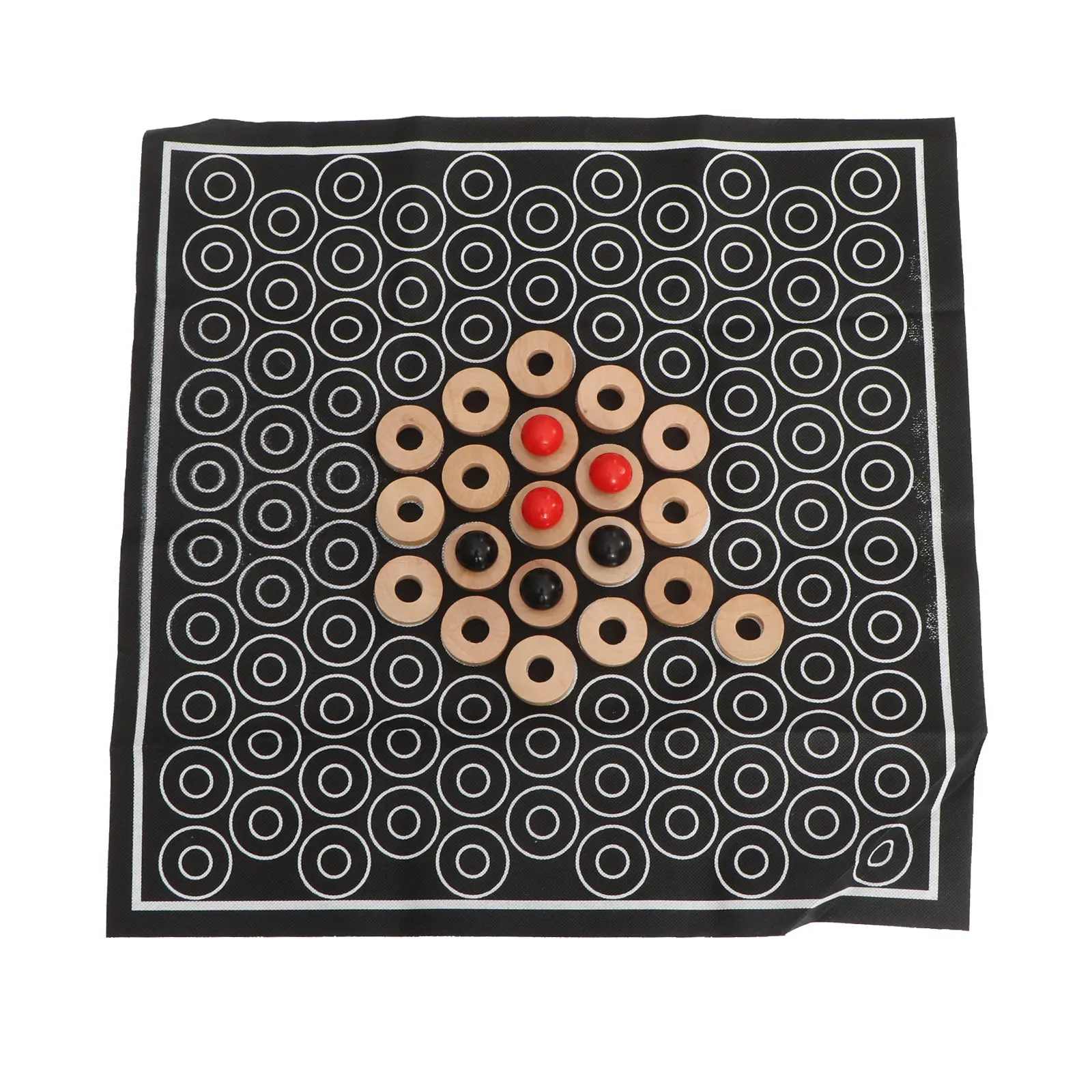 

1Set Abalone Strategy Chess Game Portable Smooth Polished Pieces for Kids Adults Family Gathering Logical Thinking Educational