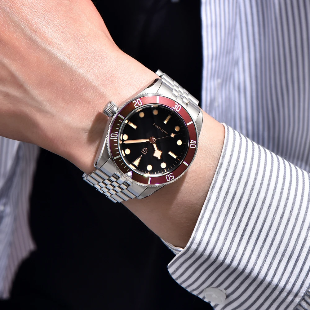 PAGANI DESIGN 2026 New NH35A Movement Men's Watches Luxury Mechanical Gift Box Sapphire Crystal Watch 316L All Steel Dive Watch