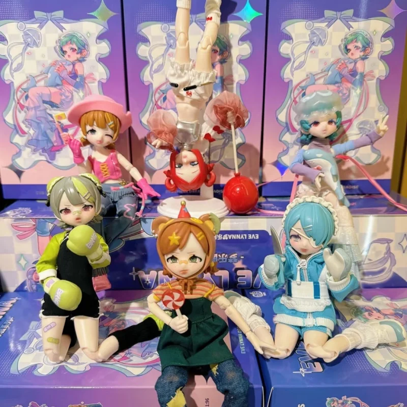 

New Eve Lynna Dream Park Blind Box Kawaii Action Anime Figure Home Desktop Decoration Lovely Girl Surprise Birthday Present Doll