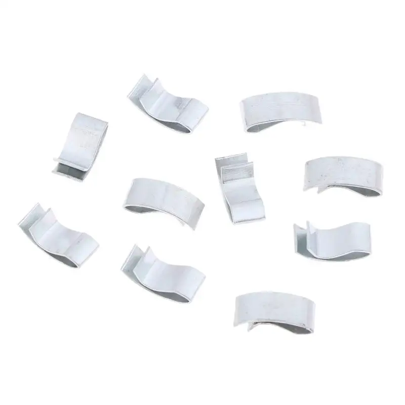10/20/50PCS 0.47g High Manganese Steel Barbed Small Balancing Clip Blower Clip For Fan Balance Weights