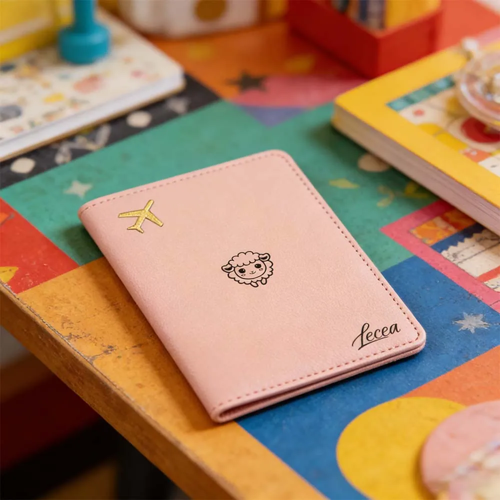 

Персонализированная обложка для паспорта с именем, подарок для бабушки и дедушки, кожаный чехол для паспорта, роскошный стиль, 1 шт.