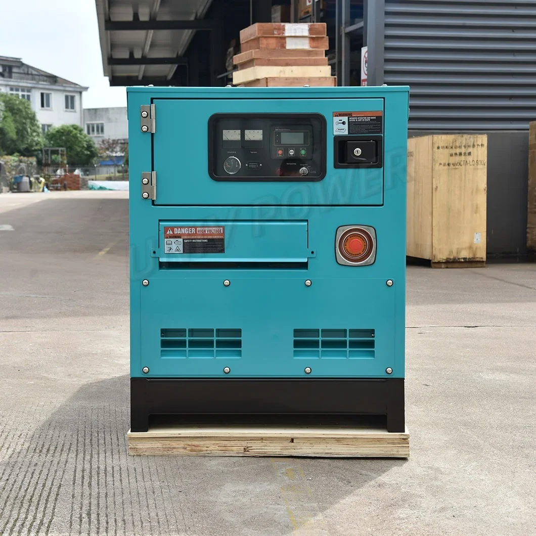 20Kva Silent Diesel Generator with Auto Start Canopy for Industrial Engineering & Construction 60Hz Frequency 400V Rated Voltage