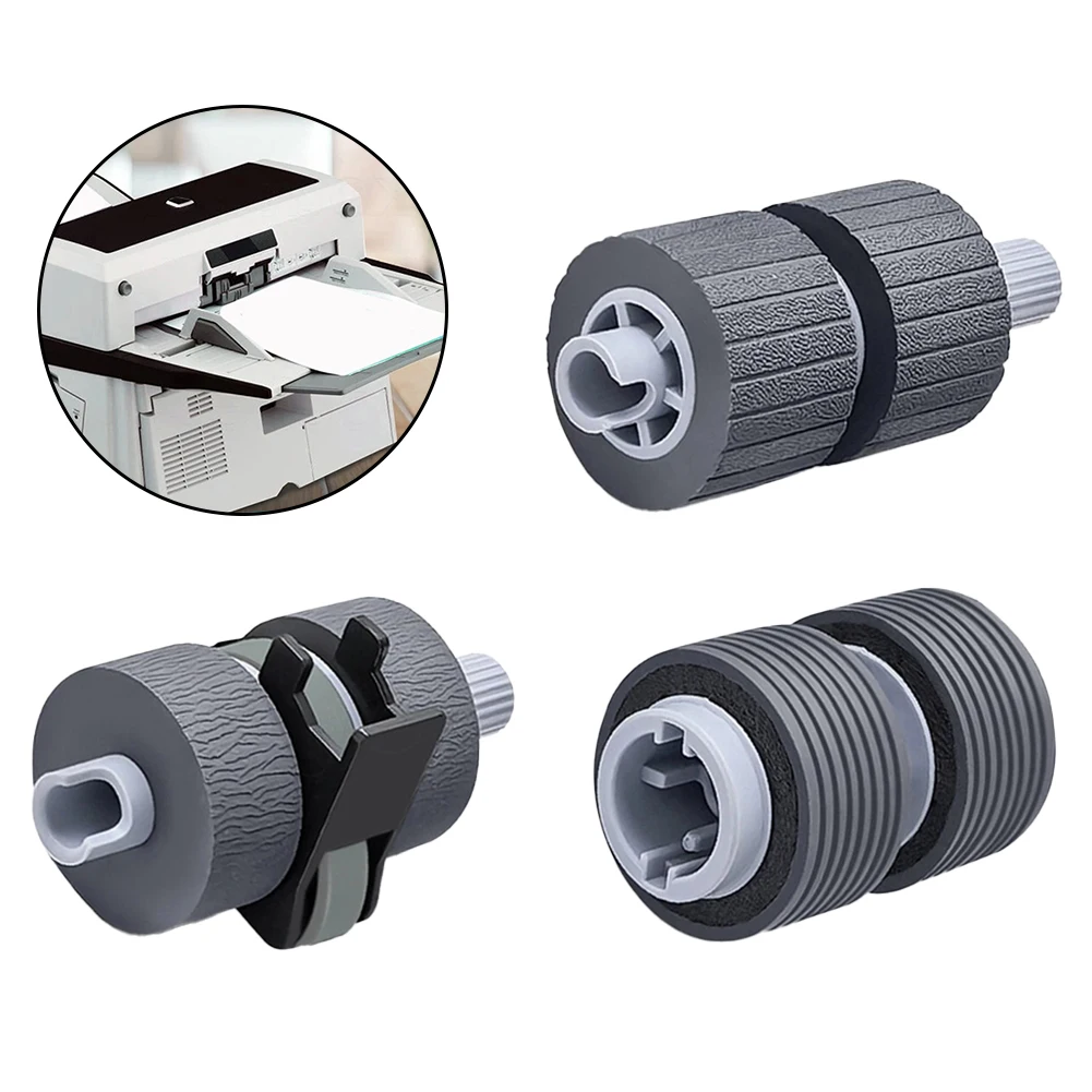 Stable Transmission Scanner Roller Paper Feed Roller Pick Brake Roller Consumable Part Wear-resistant Rubber Modular Design