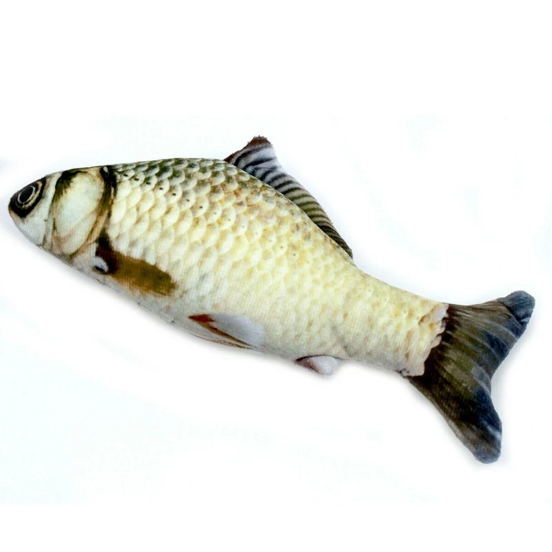 Top Deals 5PCS Catnip Fish Toys For Cat 20Cm Cat Toys Cat Fish Pillow Cat Catnip Toys