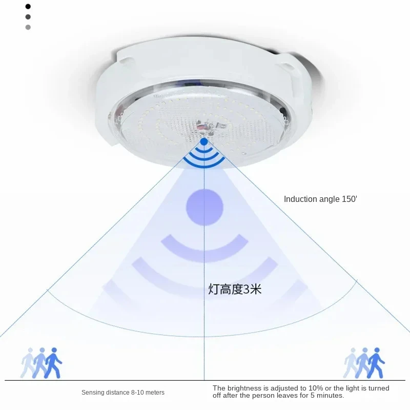 LED Solar Ceiling Lights Indoor Bedroom Corridor Garden Lighting With Remote Control Dimmable Timing Solar Ceiling Lamp image 4
