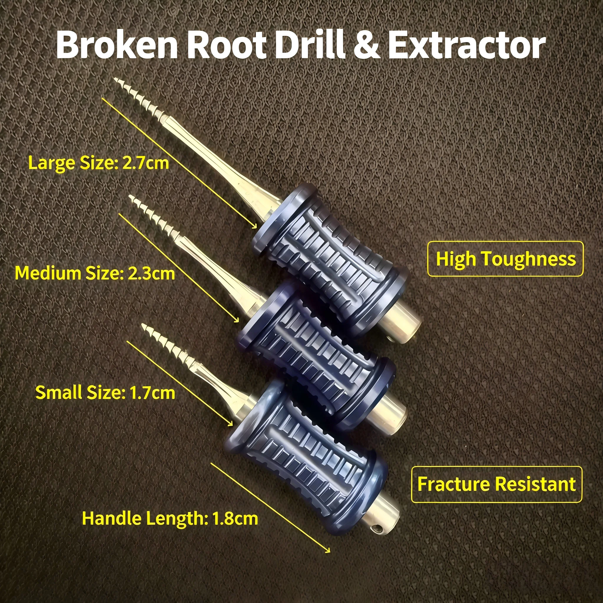 

Stainless Steel Dental Root Elevators, Residual Root Extractors Curved/Straight, Apical Pick & Root Tip Elevators Set