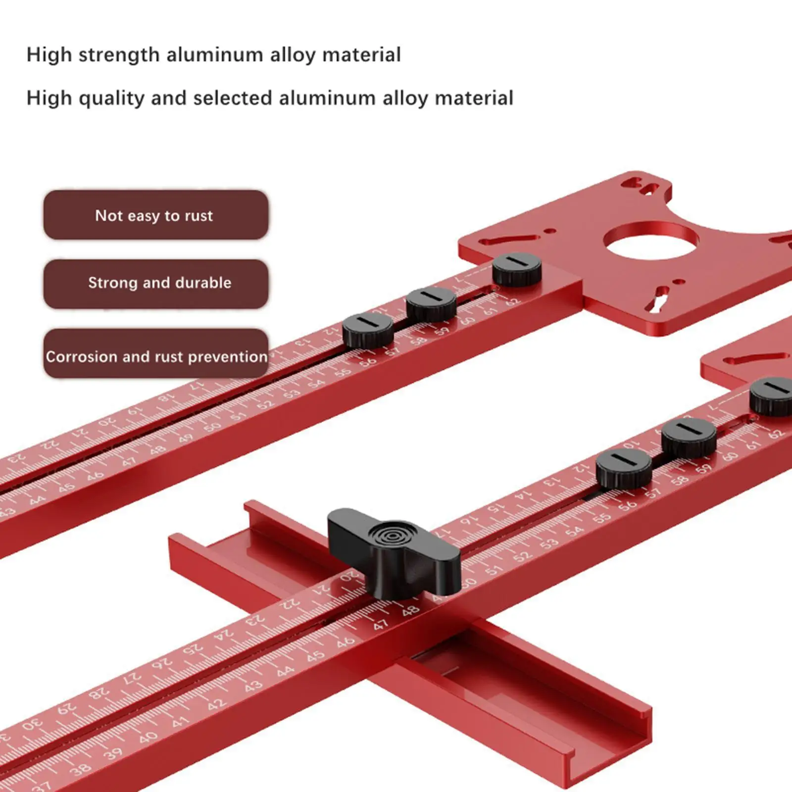 Router Circle Milling Guide Set for Trimming Machine Groove Bracket for Carpenter Versatile Woodworking Tool