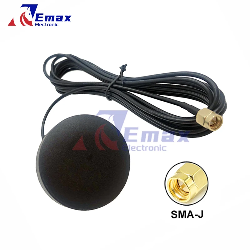 

HX-JG4G-4616 GNSS Antenna Waterproof SMA Male Antenna 1m Cable 433MHz 2.4G GPRS/GSM 4G 5800MHz GPS for Wireless Car Phone Router