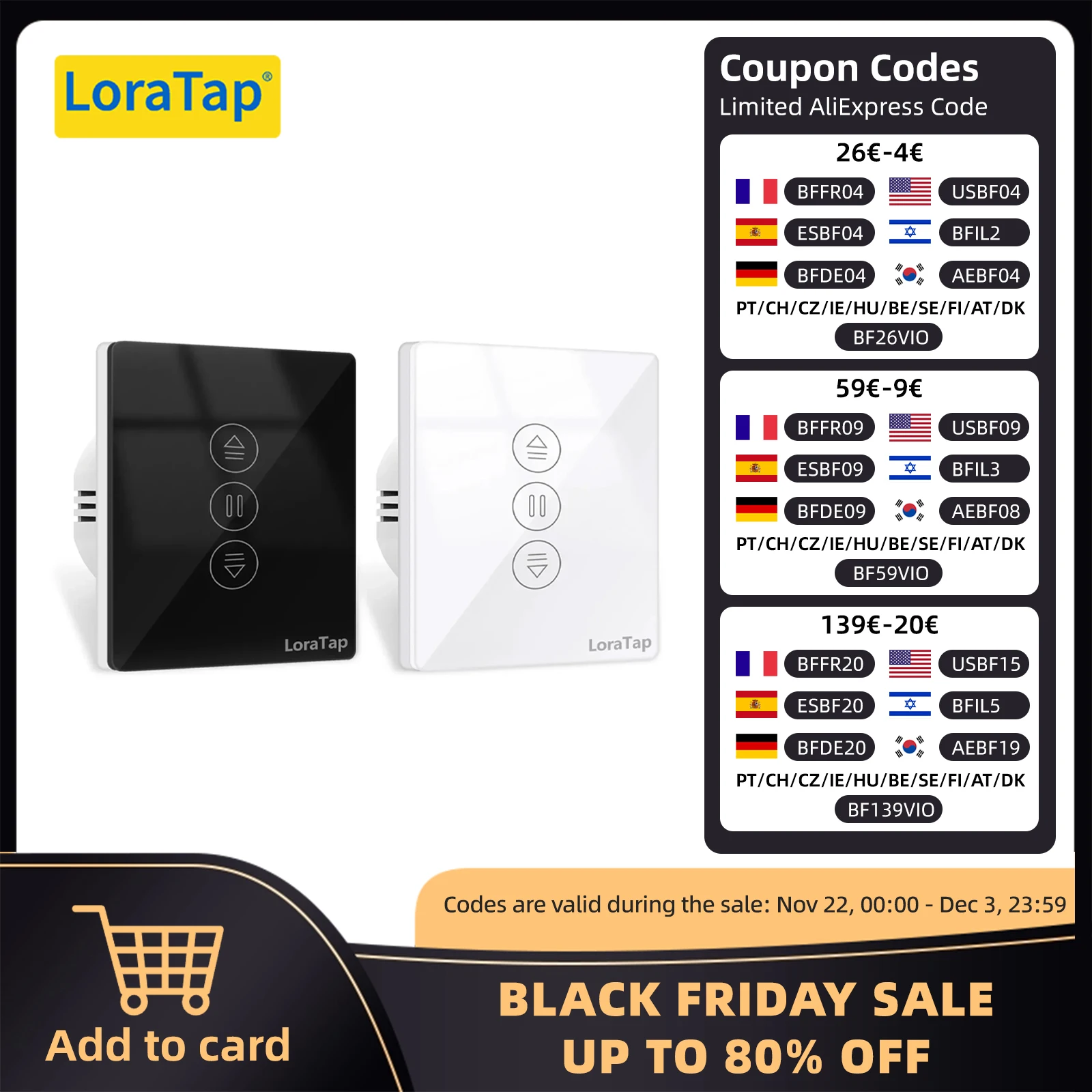 

LoraTap ZigBee управление шторами