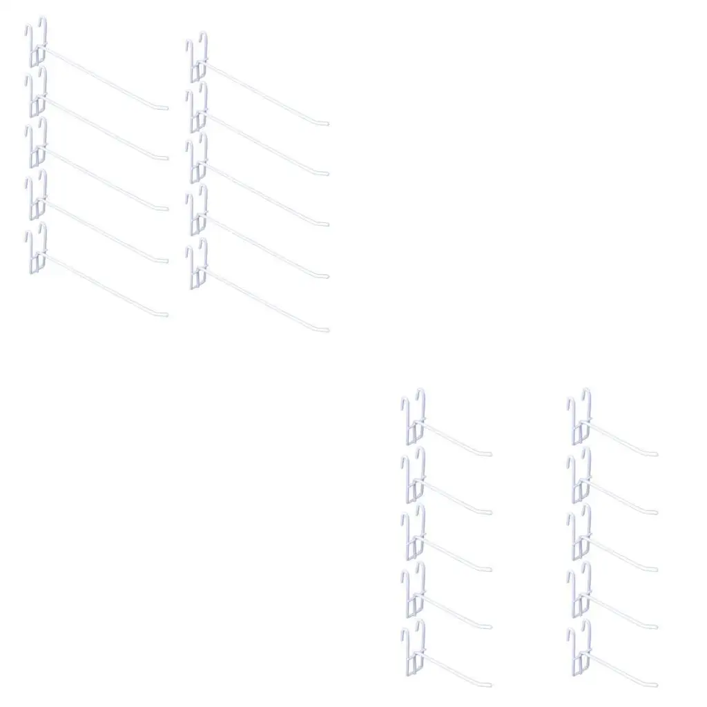 

9hjk 10pcs Diewelry Display Hook для стабильности универсальной аксессуарной организации вешалка