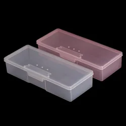 Microblading 1pc Tattoo Blade Needle Storage Box Manual Embroidery Pen Rectangle Organizer Display Container