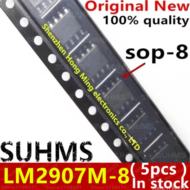 

(5piece) 100% New LM2907M-8 LM2907MX-8 LM2907MX-8/NOPB sop-8