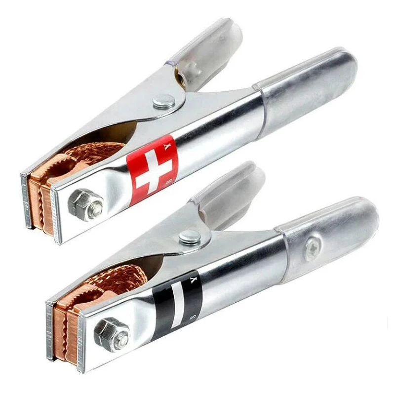 1/ 2PCS Car Battery Copper Plating Alligator Clip Big Size 17CM Battery Fire Cable Clip High Quality Crocodile Clip