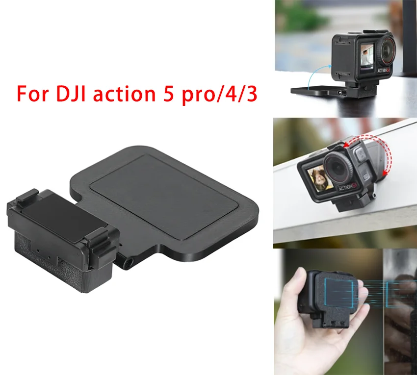 

For DJI action5 pro magnetic stand base action4/3 multifunction magnet desktop fixed