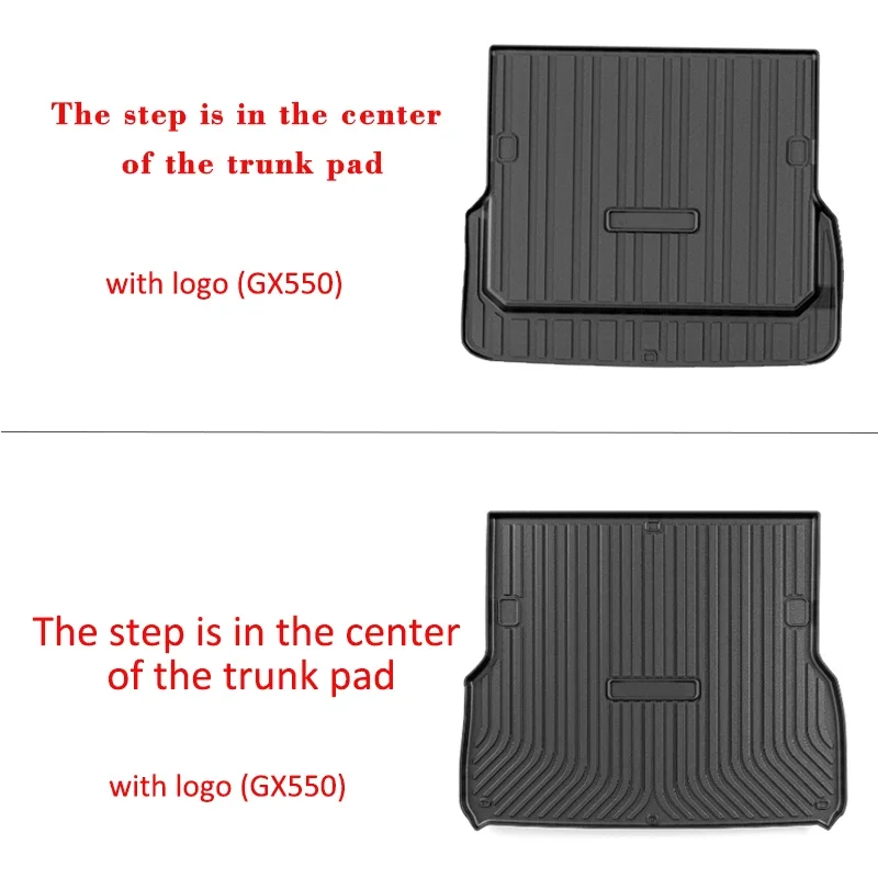 Car Trunk Mat For Lexus GX 550 Toyota Land Cruiser Prado J250 2024-2026 Auto Boot Mats Rear Trunk Storage Pad Cars Accessories