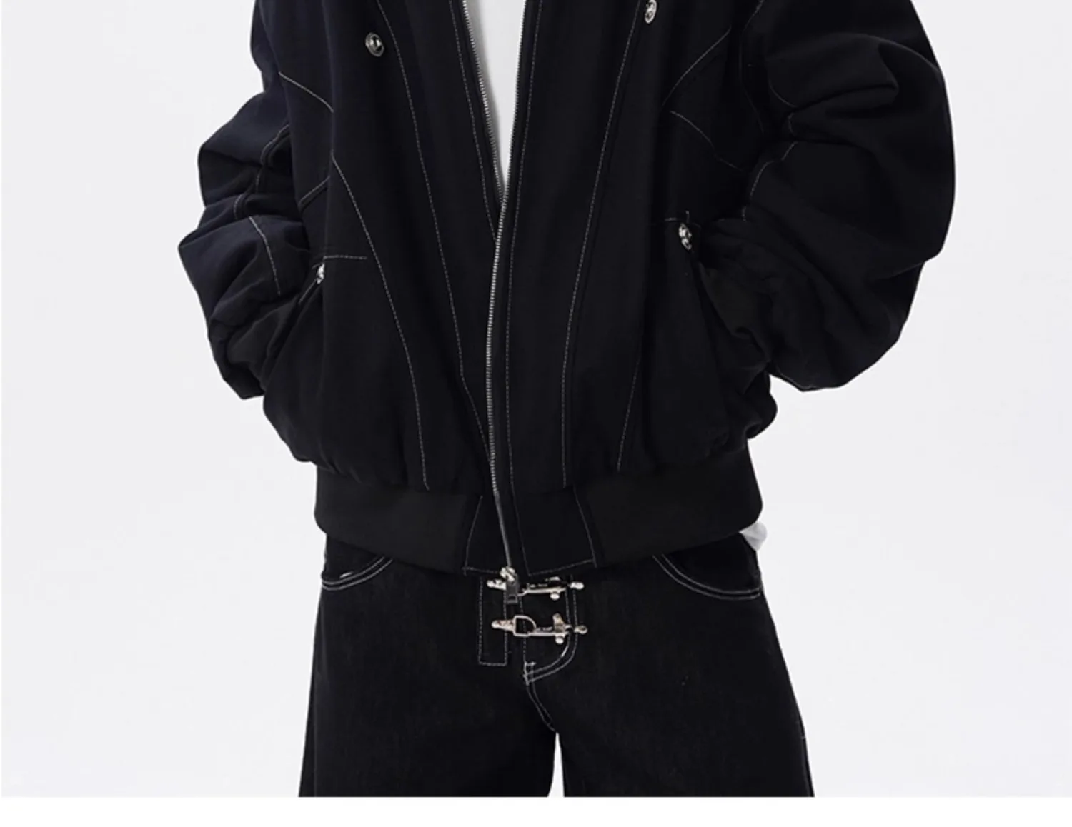 

Men's Winter Thickened and Warm Flannel Hooded Jacket for Workwear