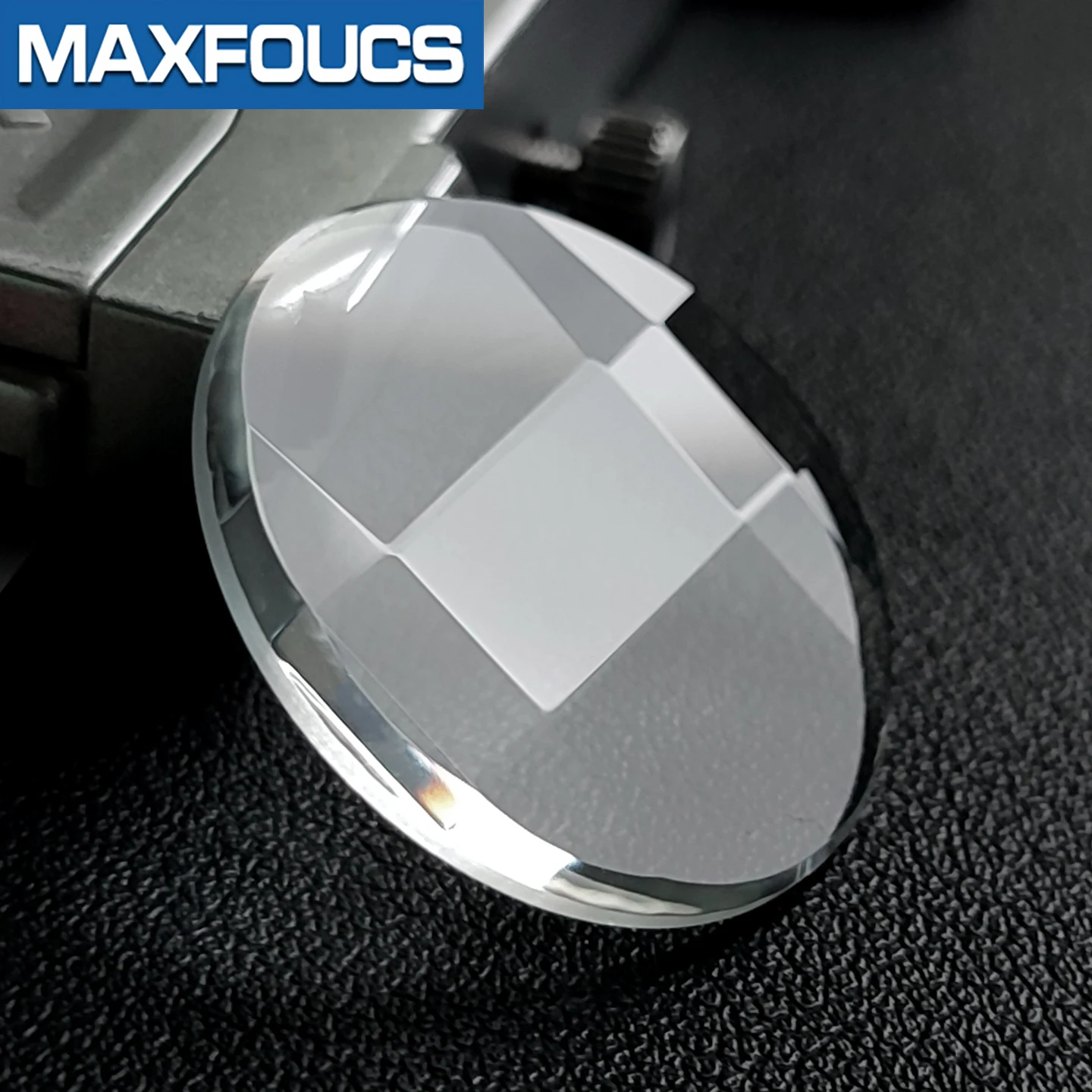 Facettiertes Mineralglas mit abgeschrägter Kante, 30, 28,5, 28 mm, für Vanac King Vintage-Uhren, transparentes Reparaturzubehör, Oberflächenteile. – Detail 3