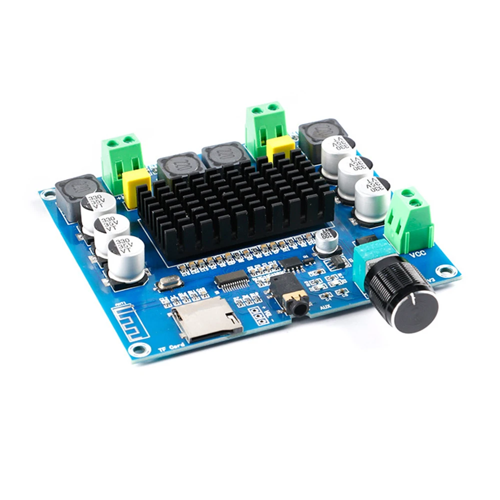 

XH-A105 High-power Audio Module Dual Channel TDA7498 Power Amplifier Board Bluetooth-compatible for Speakers Home Theater DIY