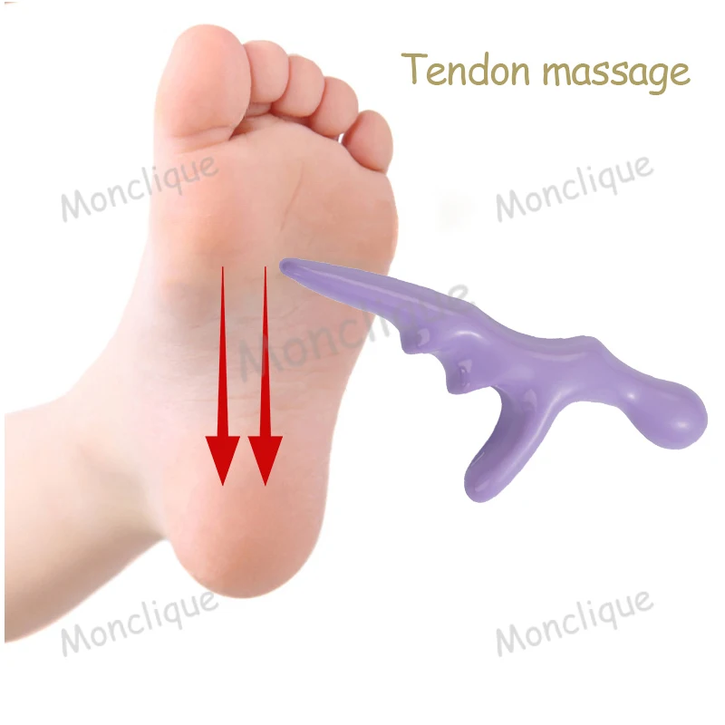 Herramienta de masaje Manual de tejido profundo para pies, masajeador ahorrador de pulgar, palo de acupuntura de punto de disparo multifunción, herramientas frescas para relajar la espalda